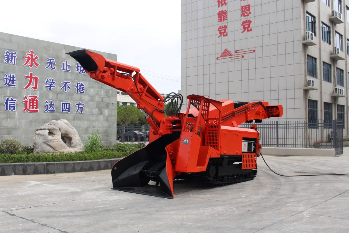 巷道只有1.8米?永力通50型扒渣機(jī)輕松搞定